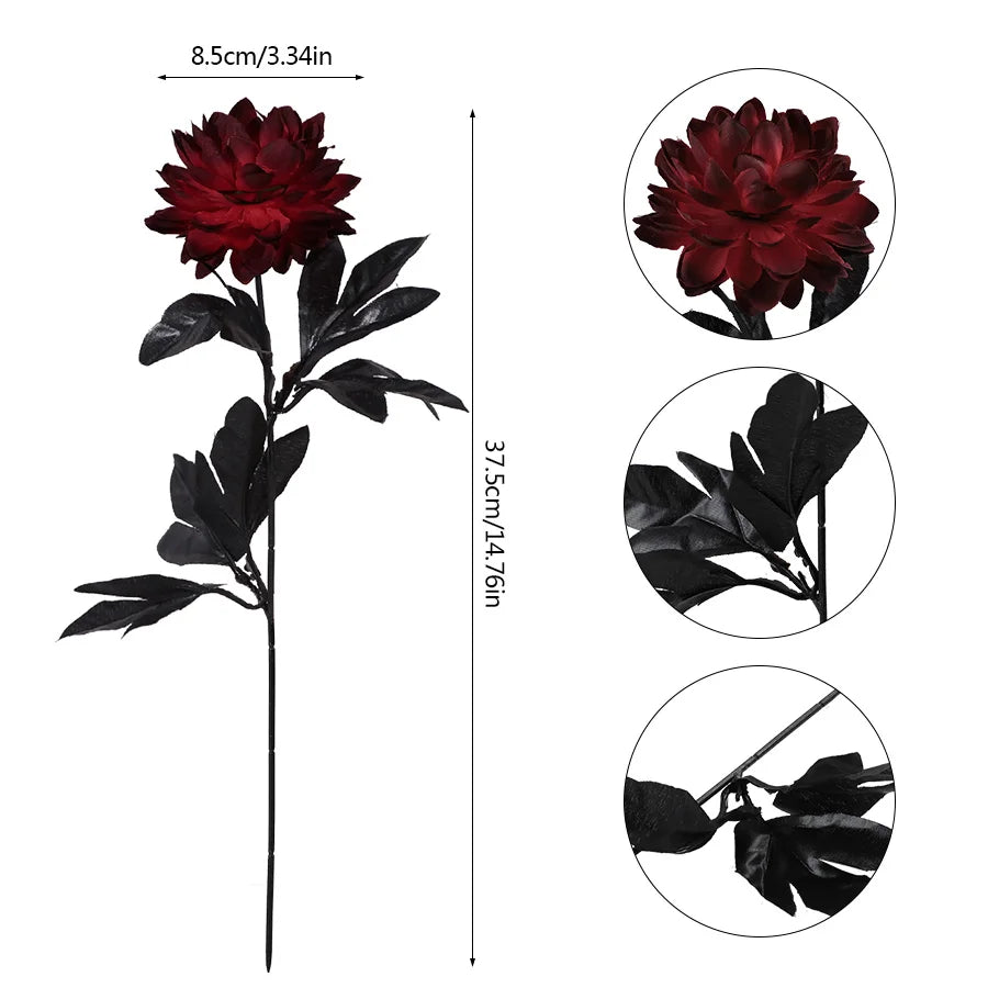 Artificial Dahlia Bouquet – Wedding, Party & Home Décor 5/10 Pcs Artificial Flower Bouquet Babs