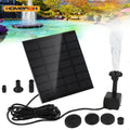 Mini 1.2W Solar Fountain Pump – Garden, Bird Bath & Pond Solar Fountain Pump Babs Default Title