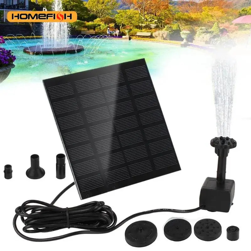Mini 1.2W Solar Fountain Pump – Garden, Bird Bath & Pond Solar Fountain Pump Babs Default Title