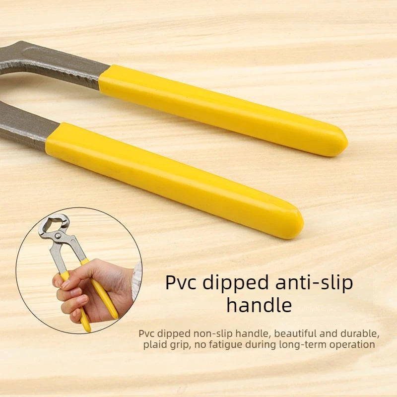 Carbon Steel Nail Puller Pincer – Multipurpose Woodworking Tool Nail Puller Pincer Babs