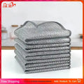 Multipurpose Kitchen Dishwashing Cloths – Wet & Dry Dish Rags Kitchen Cleaning Cloths Babs 10PCS
