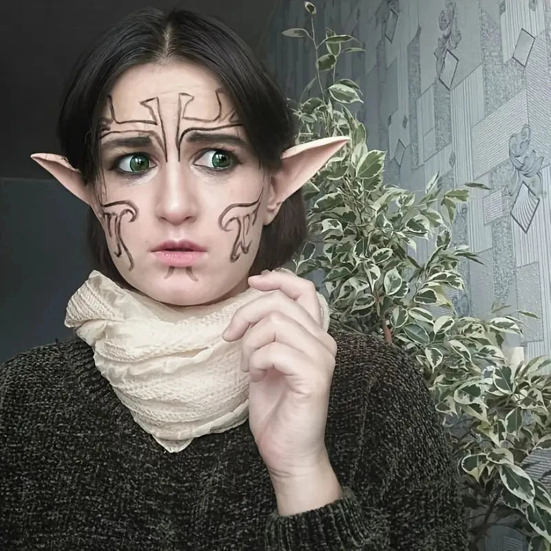 Silicone Elf Ears Cosplay Fairy Vampire Elven Costume Props Costume Ear Props Babs