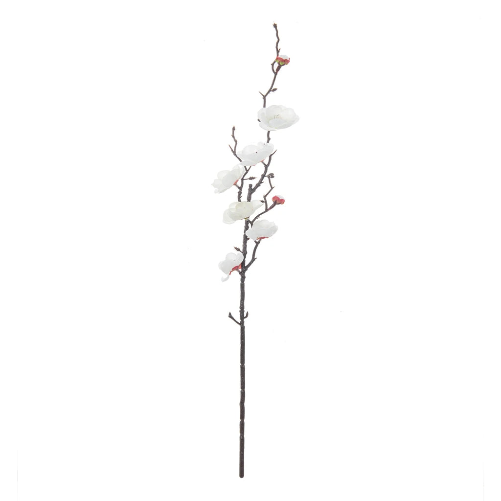 Artificial Silk Plum Blossom Peach Branch – Wedding & Home Décor Artificial Silk Flowers Babs color 4 1pc