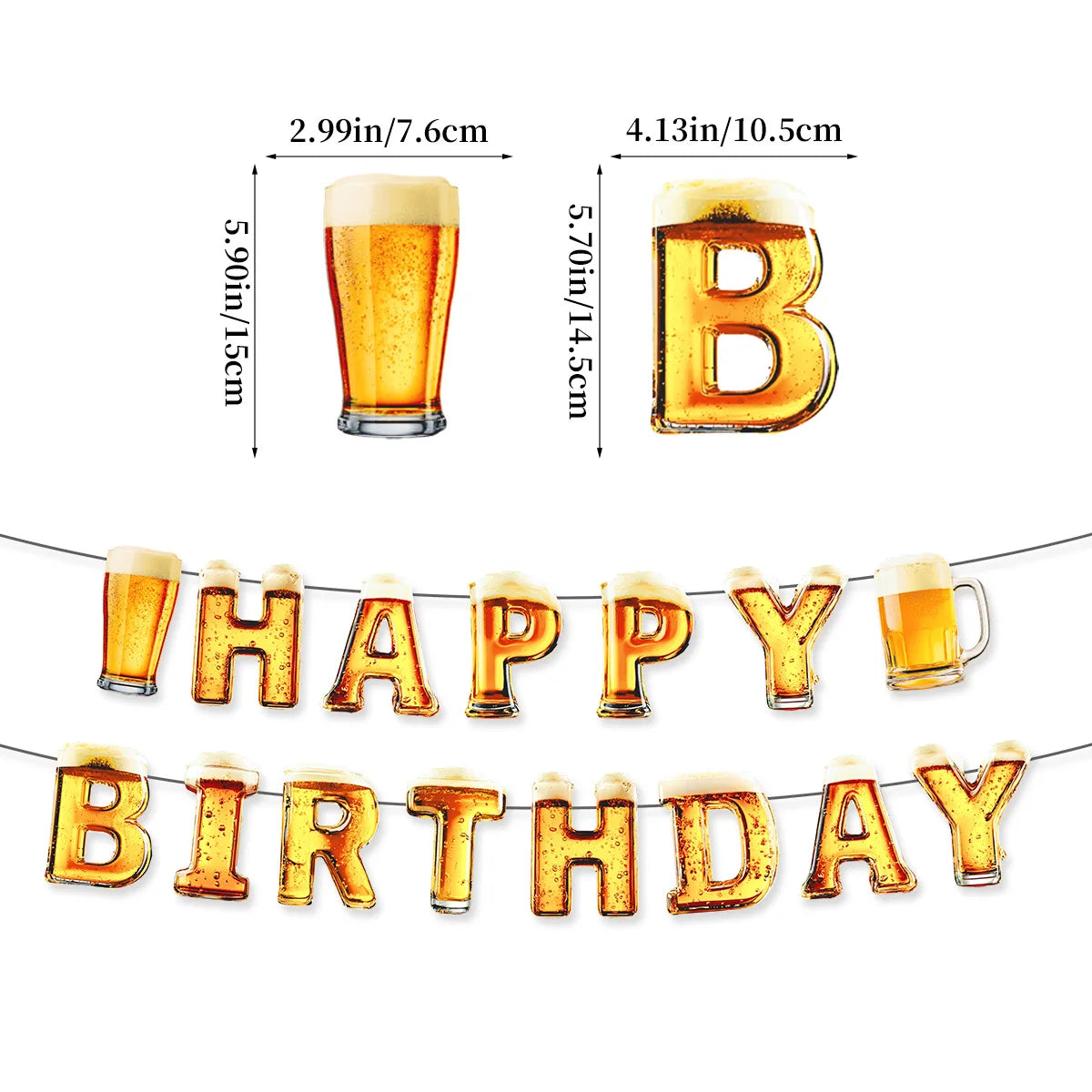 Whiskey Party Decor Set – Balloons, Banner & Table Honeycomb Party Decoration Set Babs Blue