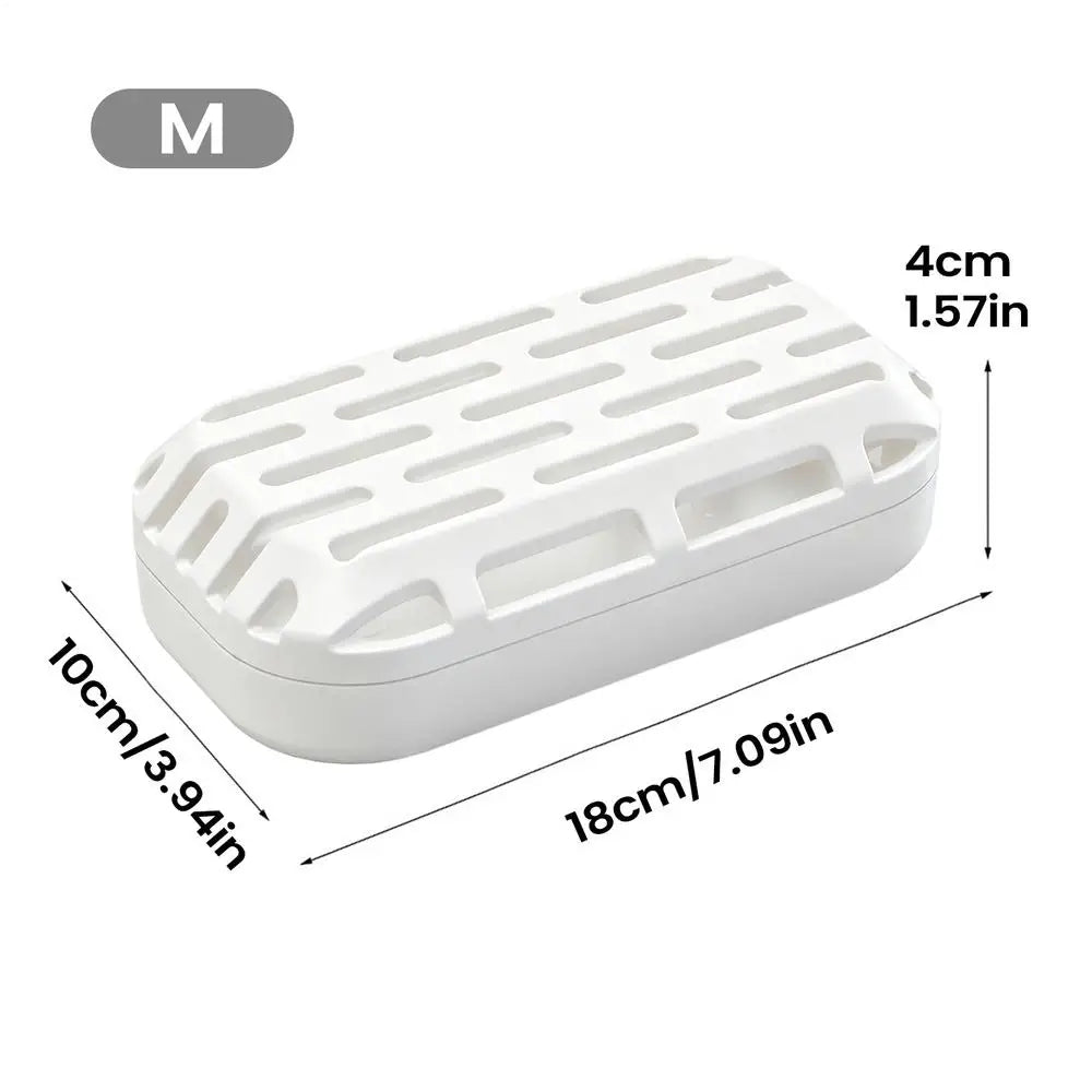 Turtle Tank Waste Collector – Suction Cup Reptile Toilet Reptile Tank Accessory Babs White M