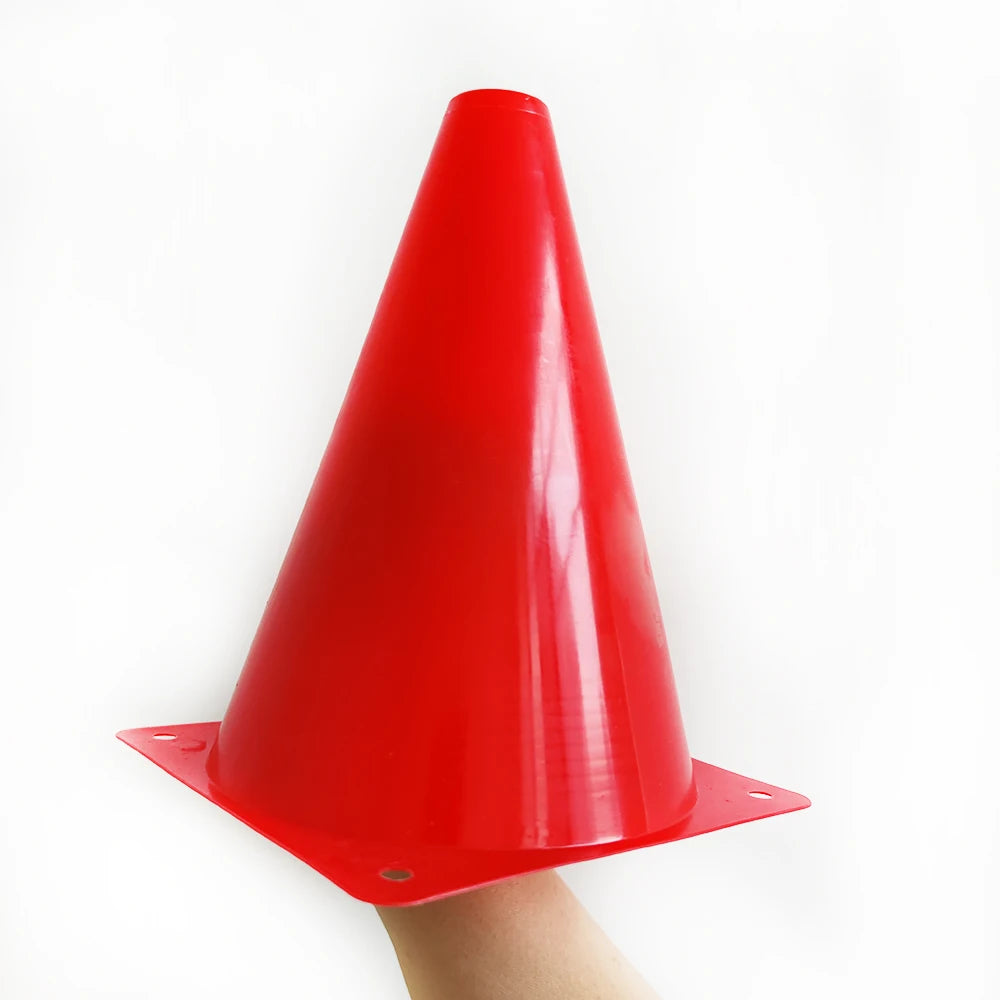 Mini Traffic Cones 7" Red Plastic Sports & Party Cones 10/20/30pk Sports Training Cones Babs