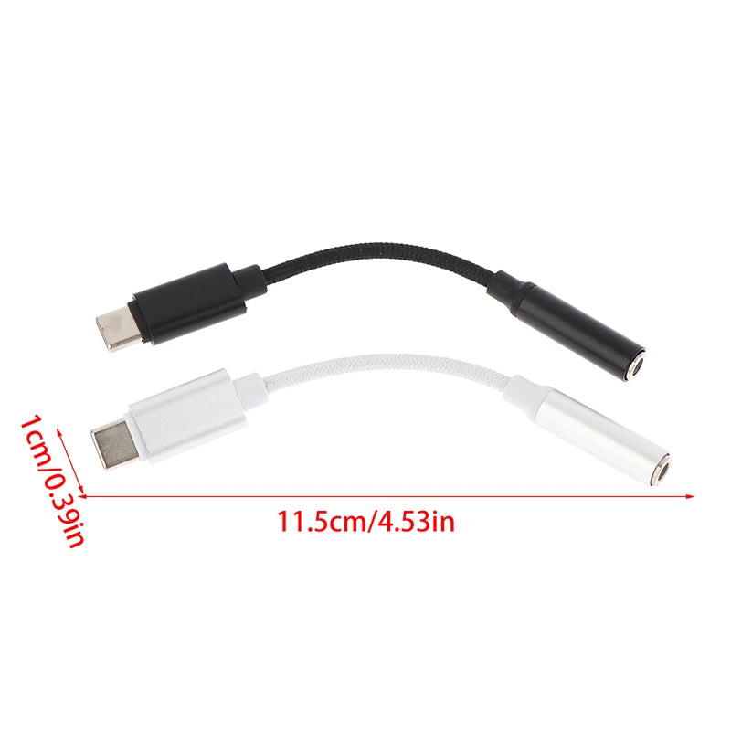 USB-C to 3.5mm AUX Adapter – Digital Audio Converter Audio Adapter Cable Babs