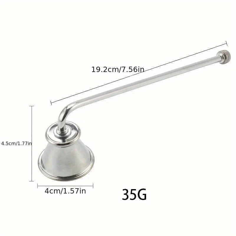 Metal Candle Snuffer – Elegant Multi-Color Candle Extinguisher Candle Snuffer Babs Silver wind chime