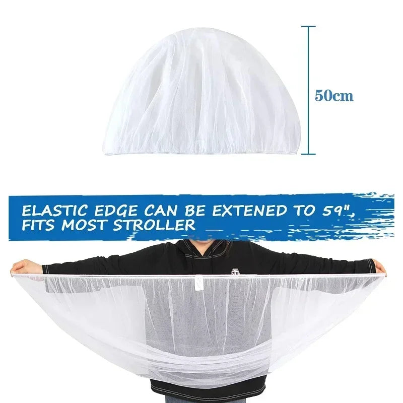 Baby Mosquito Net for Stroller, Crib & Mini Crib | Safe Baby Mosquito Net Babs