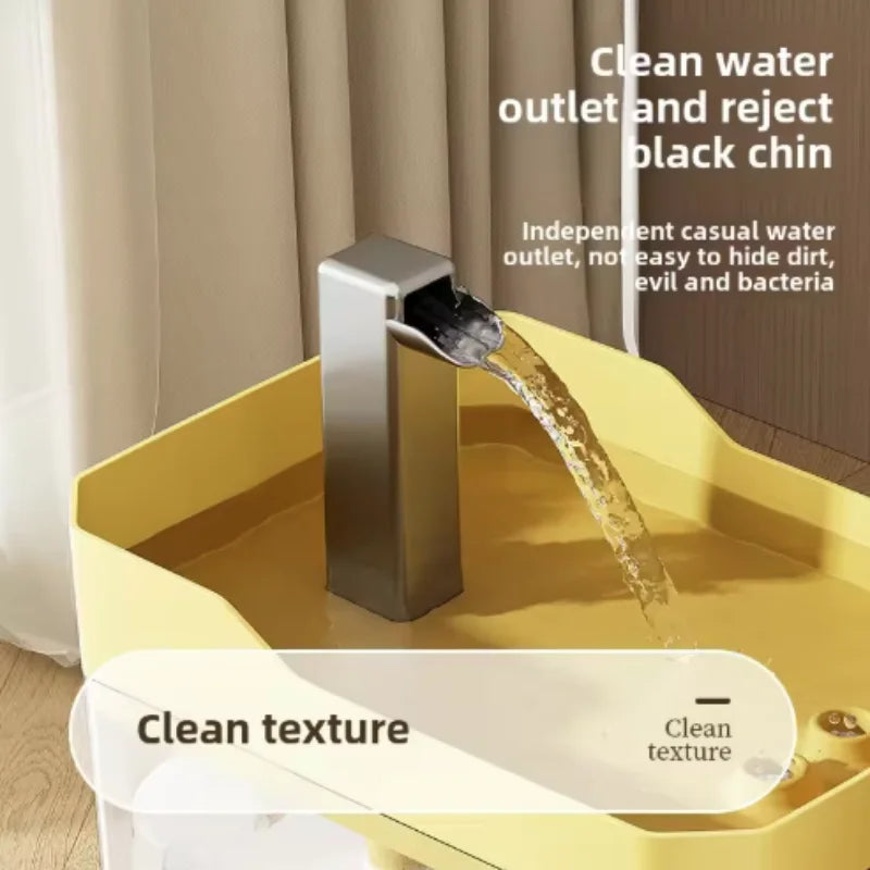 Cat Water Fountain – Auto Filter, Transparent & Anti-Dry Pump Cat Water Fountain Babs