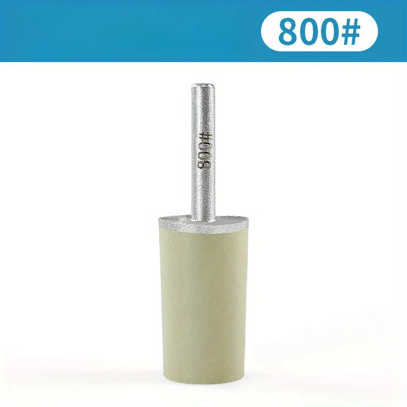 Diamond Resin Grinding Head 50-1500 Grit 6mm Shank Polishing Wheel Diamond Grinding Wheel Babs 800Grit