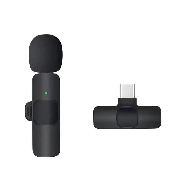 Dual Wireless Lapel Mic Kit – Vlog, Podcast & Interview Wireless Lapel Microphone Babs A11