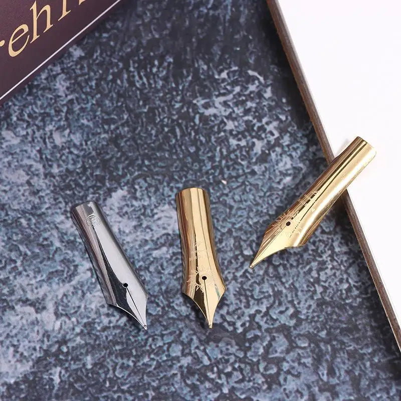 No.8 BOCK Silver Fountain Pen Nib F/M – P139 P140 Compatible Fountain Pen Nib Babs