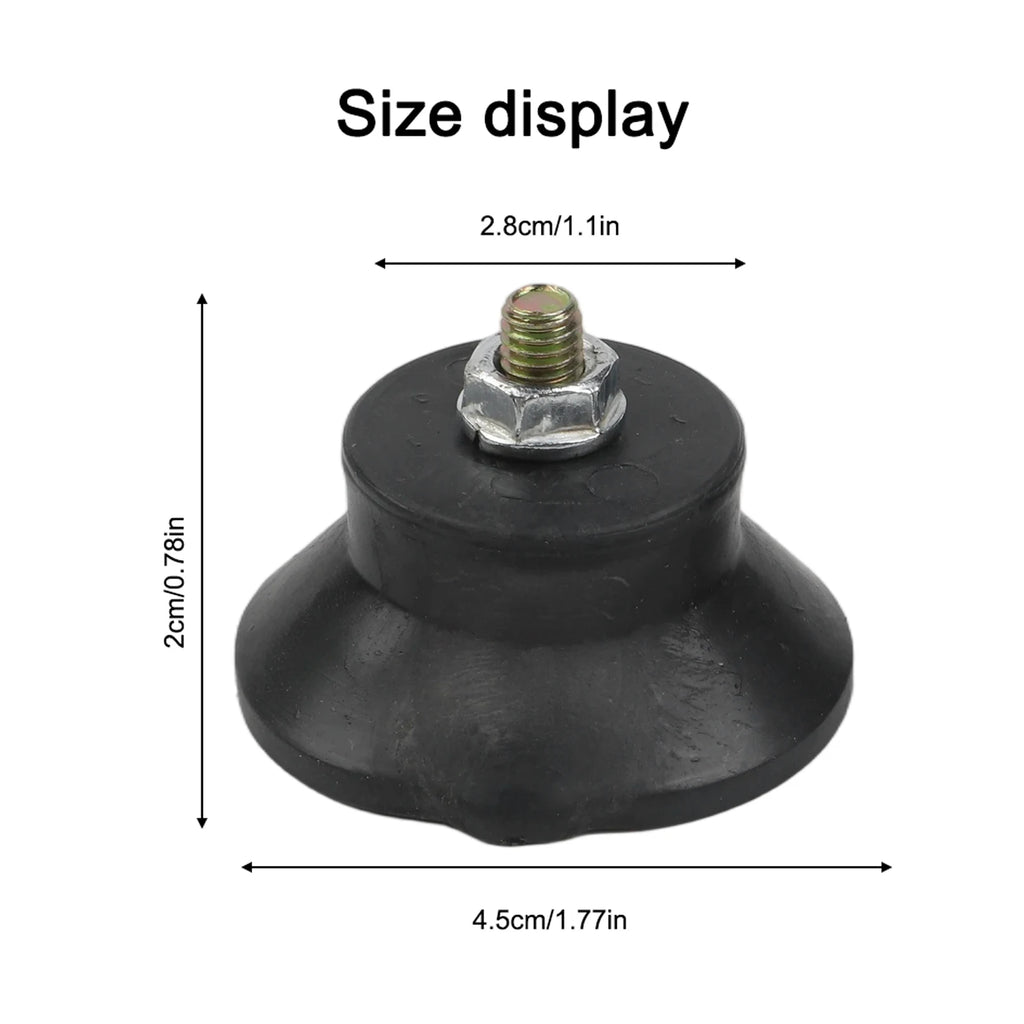 4pcs Rubber Air Compressor Foot Pads – Anti-Vibration Mounts Compressor Foot Pads Babs