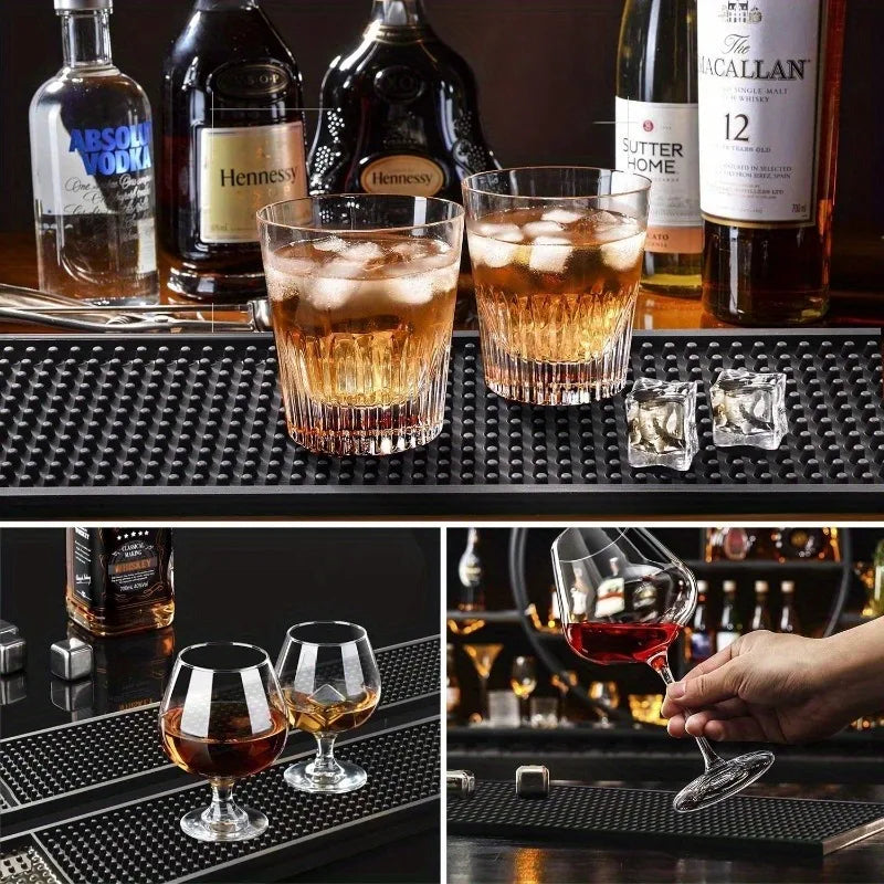 Bar Mat Non-Slip Rubber Drain Mat for Bar & Restaurant Bar Drain Mat Babs
