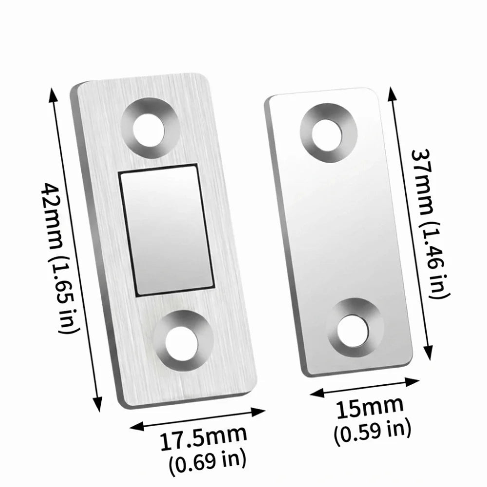 5-Set Ultra-Thin Magnetic Cabinet Catches & Drawer Magnets Magnetic Cabinet Catch Babs