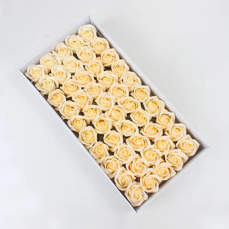 Soap Rose Artificial Flower Heads – Wedding & Home Décor Artificial Flower Heads Babs 8 20pcs