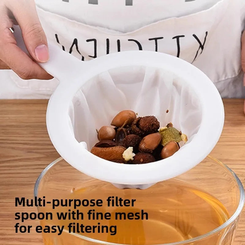Super Fine Mesh Strainer – Soy Milk, Juice & Pulp Separator Kitchen Mesh Strainer Babs