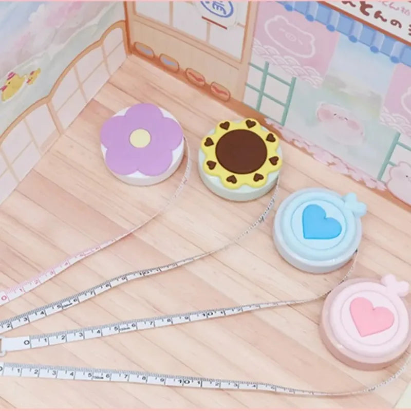 Macaron Mini Tape Measure – Portable Soft Measuring Tape 1.5M Mini Tape Measure Babs