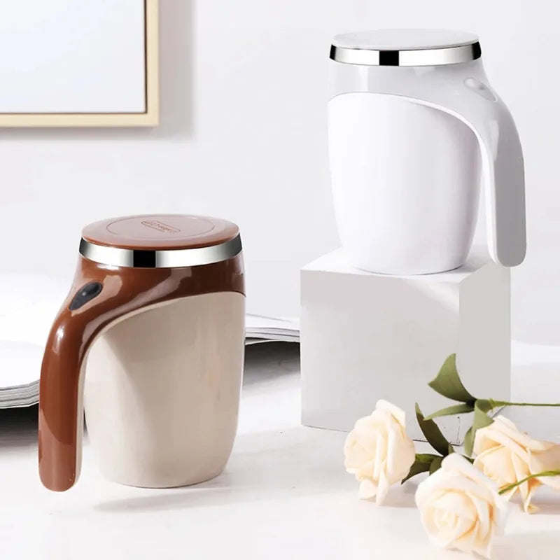 380ml Self-Stirring Magnetic Mug – Smart Coffee Mixer Cup Self-Stirring Mug Babs