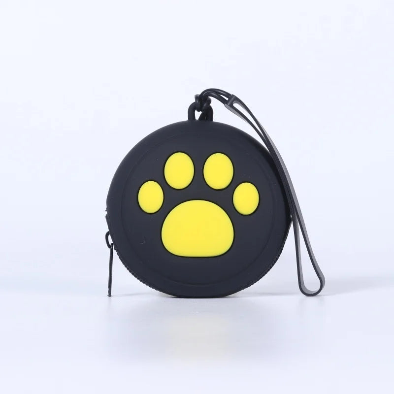 Silicone Dog Treat Pouch – Portable Waterproof Training Bag Dog Training Pouch Babs Black