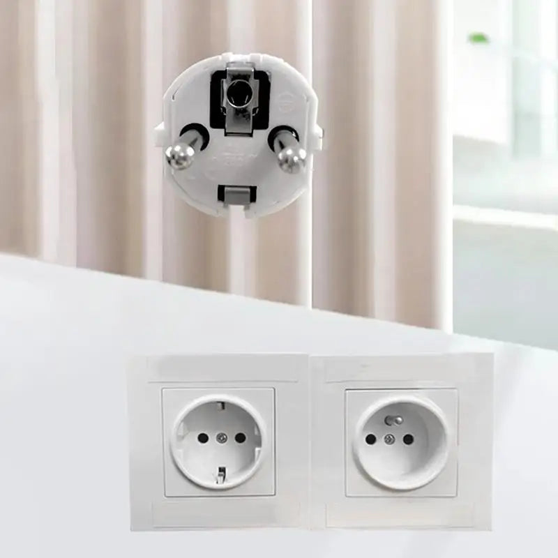 Schuko Power Strip 3-Outlet 7-Hole Multi-Standard Mini Socket Multi-Standard Power Strip Babs