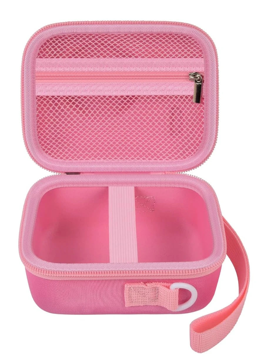 Kids Instant Print Camera Case Bag – Fits Gofunly & More Kids Camera Bag Babs Pink
