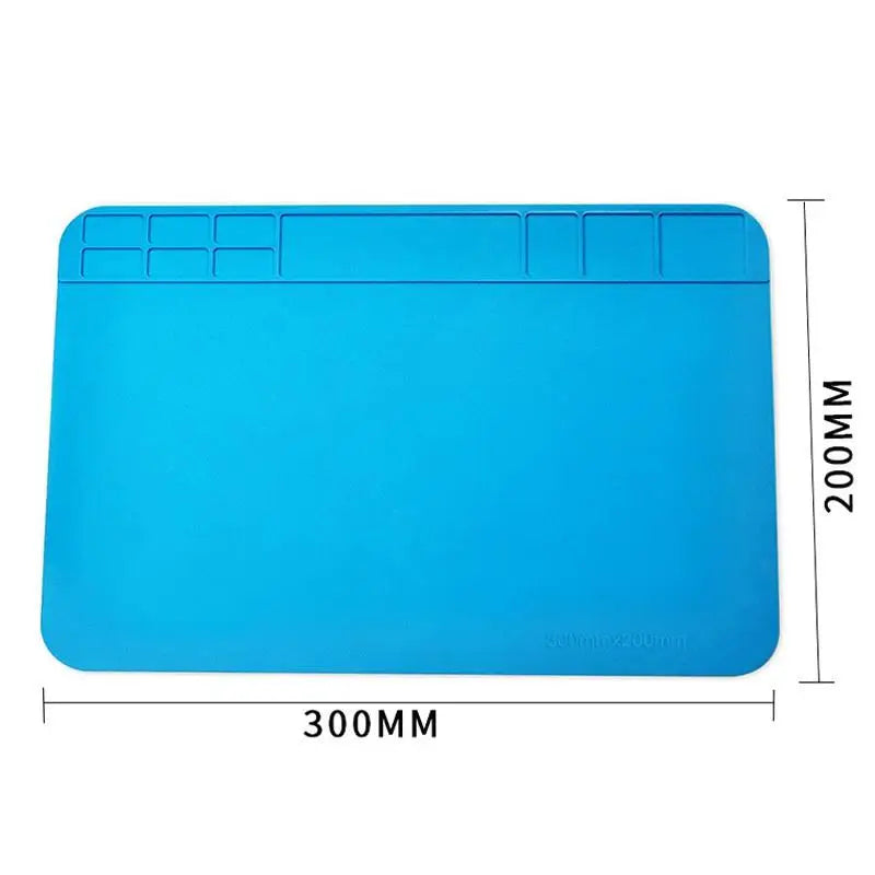 Silicone Soldering Mat – Heat-Resistant Phone & Computer Repair Pad Silicone Soldering Mat Babs 1pc pad