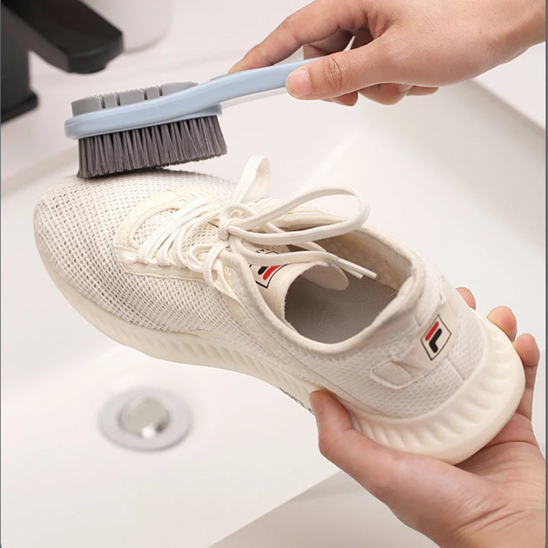 Double-Sided Rubber Shoe Brush – Soft Bristles & Waterproof Shoe Cleaning Brush Babs