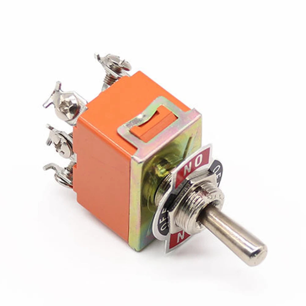 E-TEN1322 15A 250V SPST Toggle Switch 6-Pin 3-Position 12mm Toggle Switch Babs