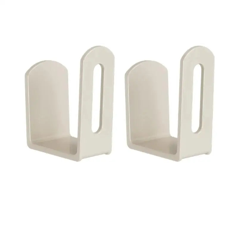 No-Drill Wall Mount Storage Rack – Router & Kitchen Organizer Wall Storage Rack Babs WHITE