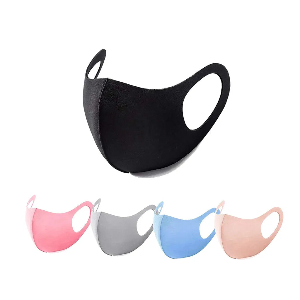 5-Pack Washable Fabric Face Masks – Breathable & Reusable Fabric Face Mask Babs Colorful