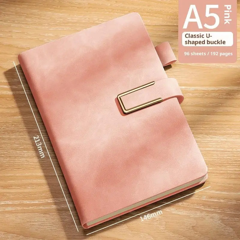 Vintage A5 Soft Leather Notebook – Business & College Journal Leather Notebook Babs A18