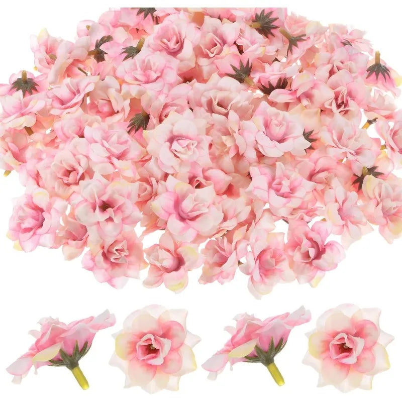 10/20Pcs Silk Artificial Roses for Wedding & Home Decor Artificial Silk Flowers Babs