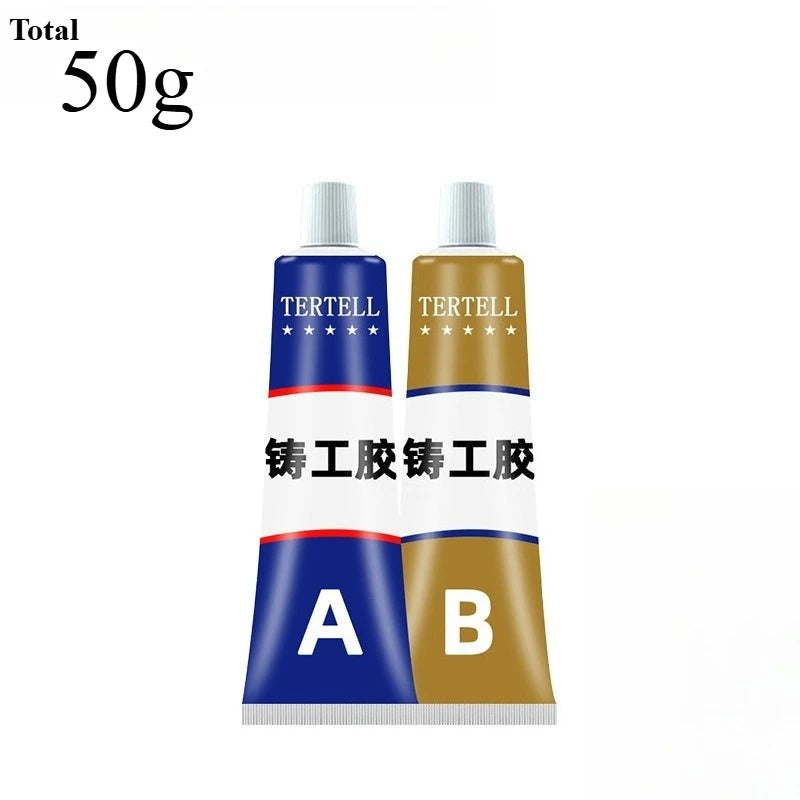 2-Pack Metal Casting Repair AB Adhesive – Weld-Grade Glue Metal Repair Adhesive Babs 2pcs set