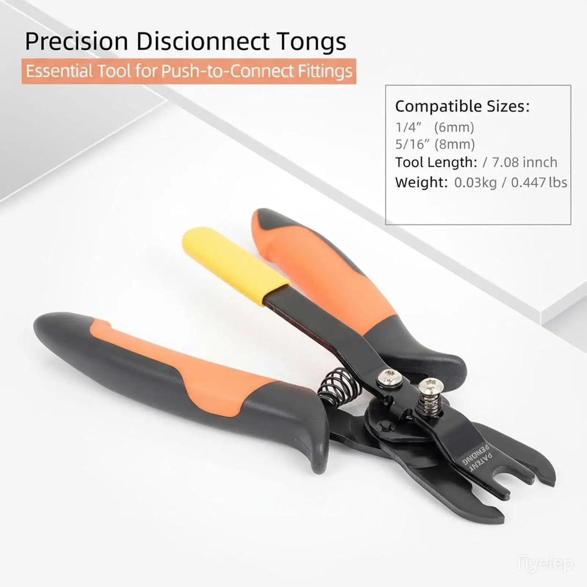 Carbon Steel Push-to-Connect Air Line Hose Release Pliers Air Line Release Pliers Babs