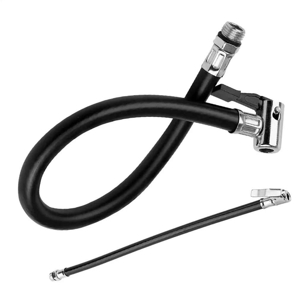 Rubber Tire Inflator Hose – Air Compressor Extension for Car & Bike Tire Inflator Hose Babs