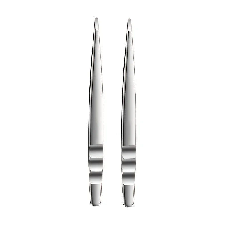 Precision Stainless Steel Tweezers – Eyebrows & Facial Hair Precision Tweezers Babs