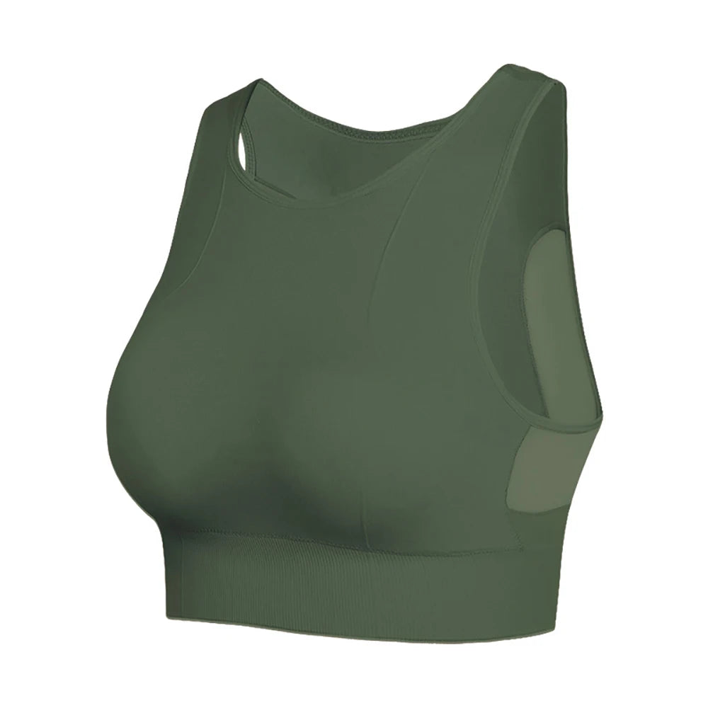 Women's Seamless Push Up Sports Bra – Yoga & Gym Bralette Women's Sports Bra Babs Green S