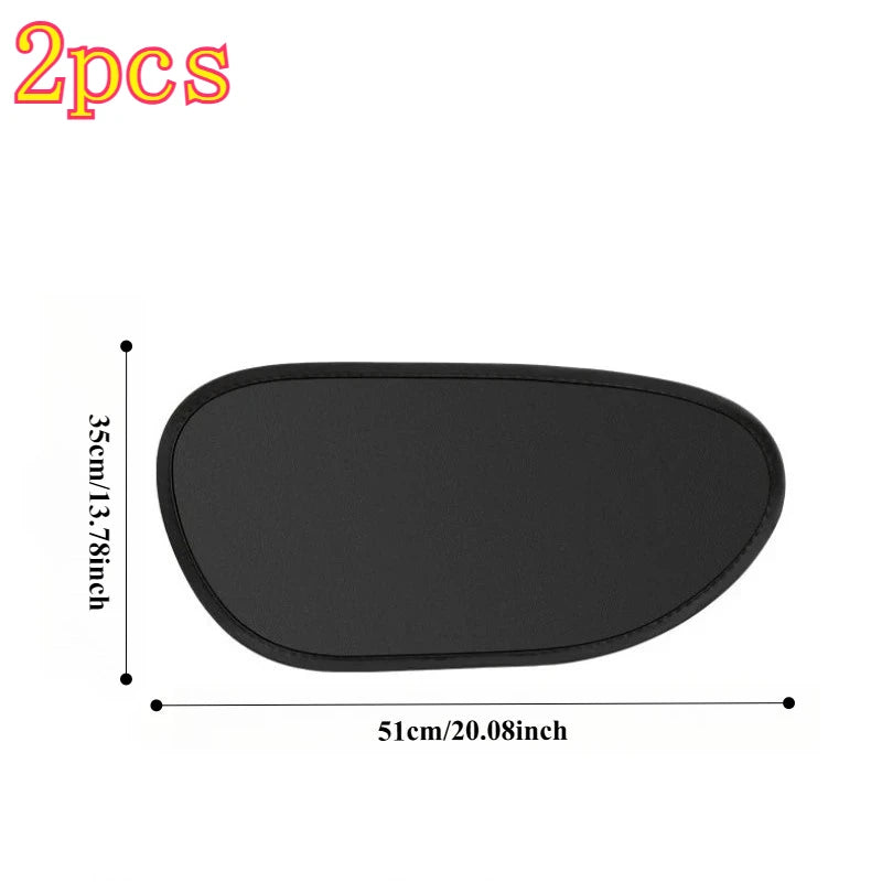 Car Side Window Sunshade – Electrostatic Cling, Heat Block Car Window Sunshade Babs 2pcs