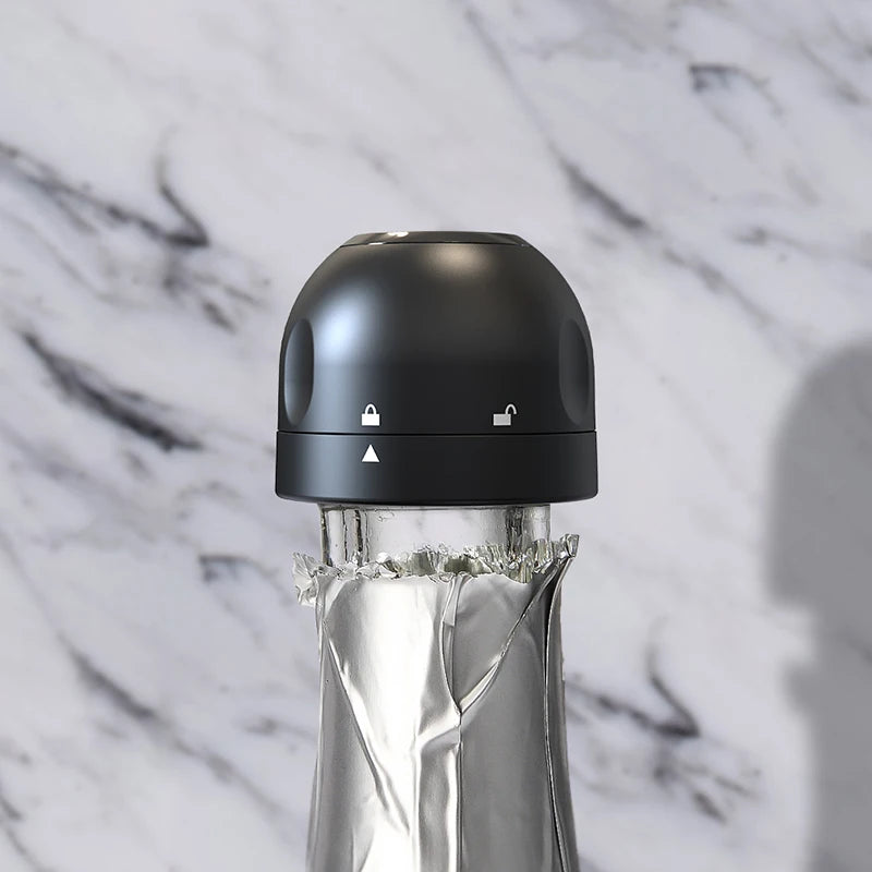Vacuum Wine & Champagne Bottle Stopper – Silicone Seal Wine Bottle Stopper Babs