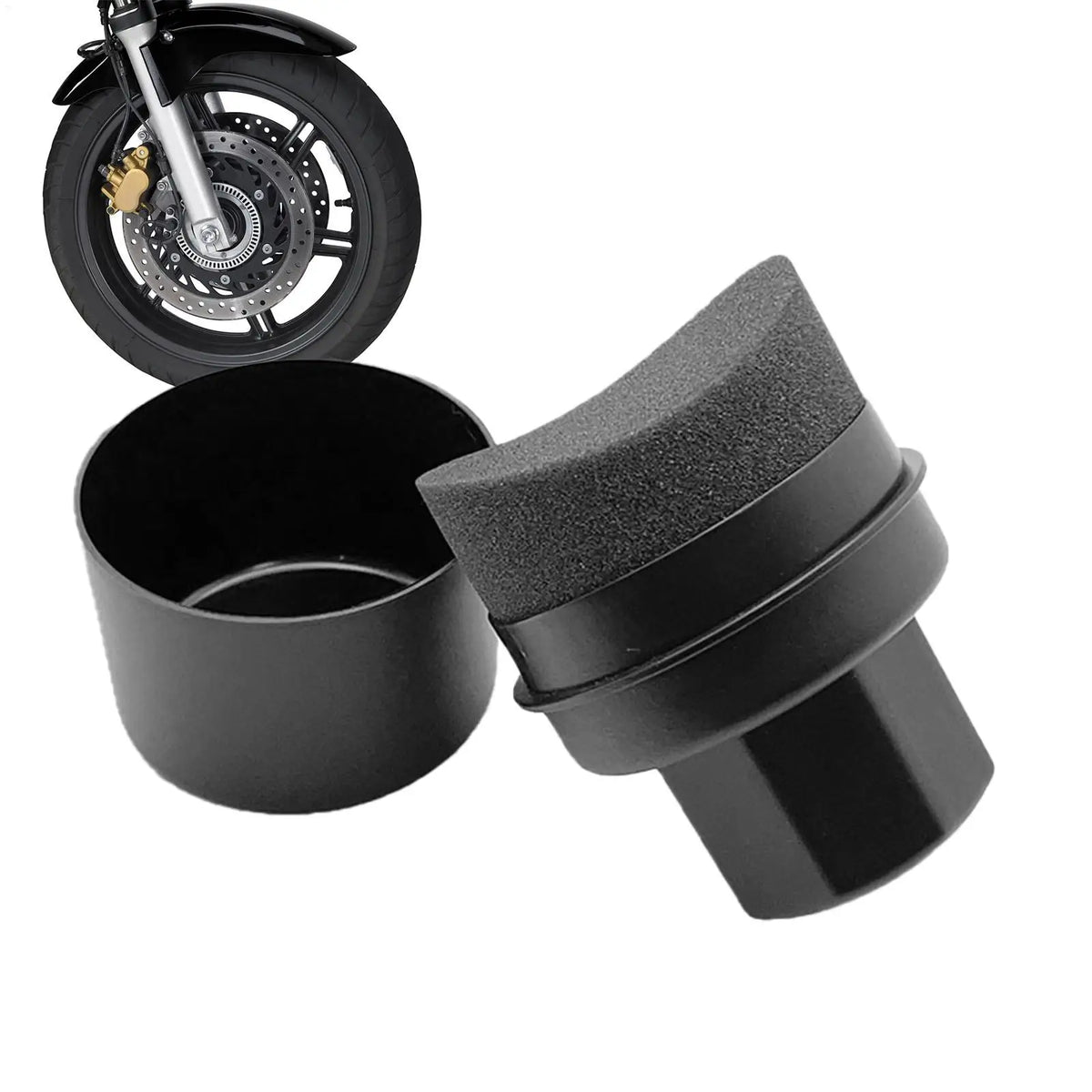 Tire Wax Applicator Sponge with Lid – Car Detailing Pad Tire Applicator Sponge Babs