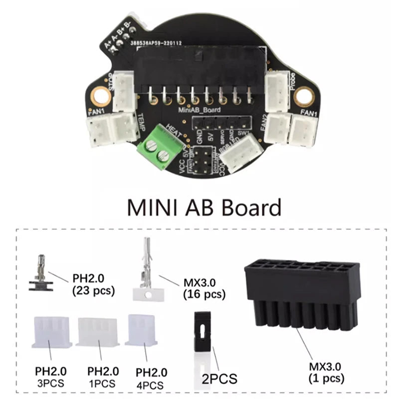 MiniAB Hot End Terminal Board – Sherpa/Libra 3D Printer Extruder 3D Printer Terminal Board Babs Default Title