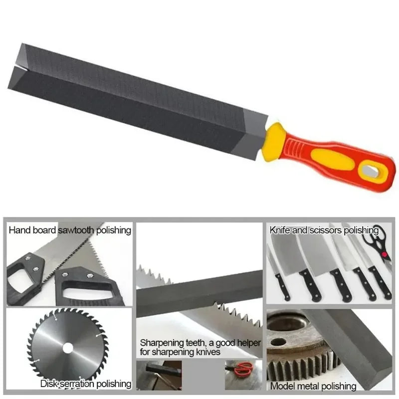 Diamond-Shaped File 6/8 Inch – Saw Sharpening & Grinding Tool Diamond Hand File Babs