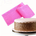 Silicone Embossed Cake Mat – Sugar Lace Fondant Decorating Mold Cake Decorating Mold Babs Pink