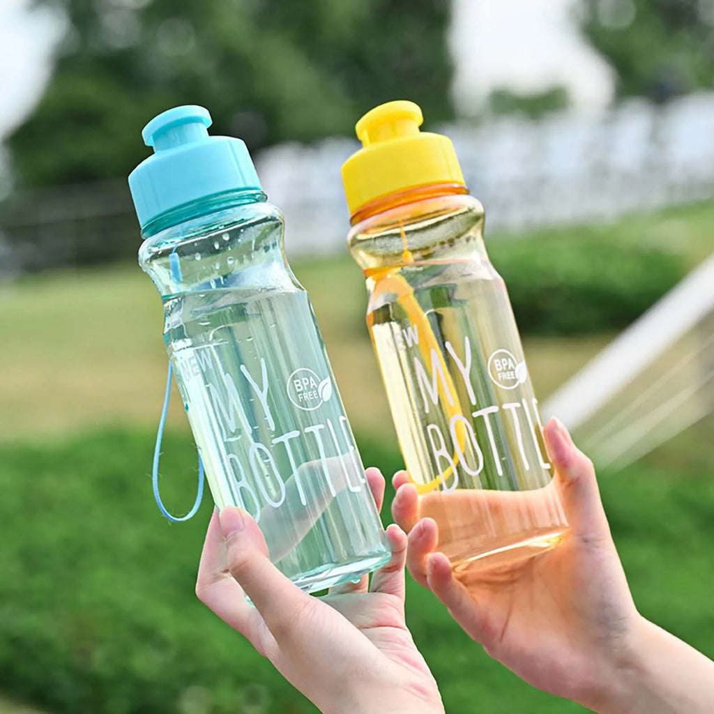 650ml Transparent Sport Water Bottle with Lanyard – Leak-Proof Sport Water Bottle Babs