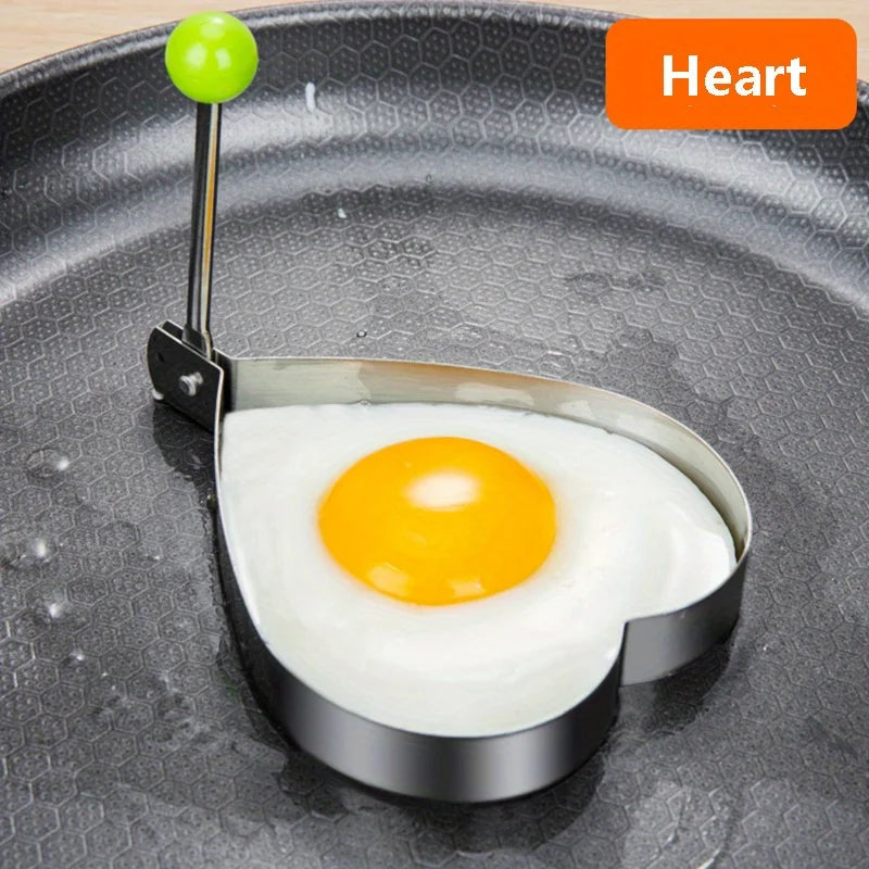 Kawaii Egg Ring Molds – Creative DIY Fried Egg Molds for Cooking Egg Cooking Mold Babs