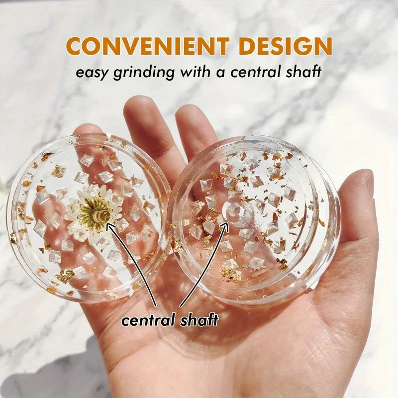 Herb Grinder Leaf Silicone Mold – DIY Epoxy Resin Craft Tool Resin Craft Mold Babs