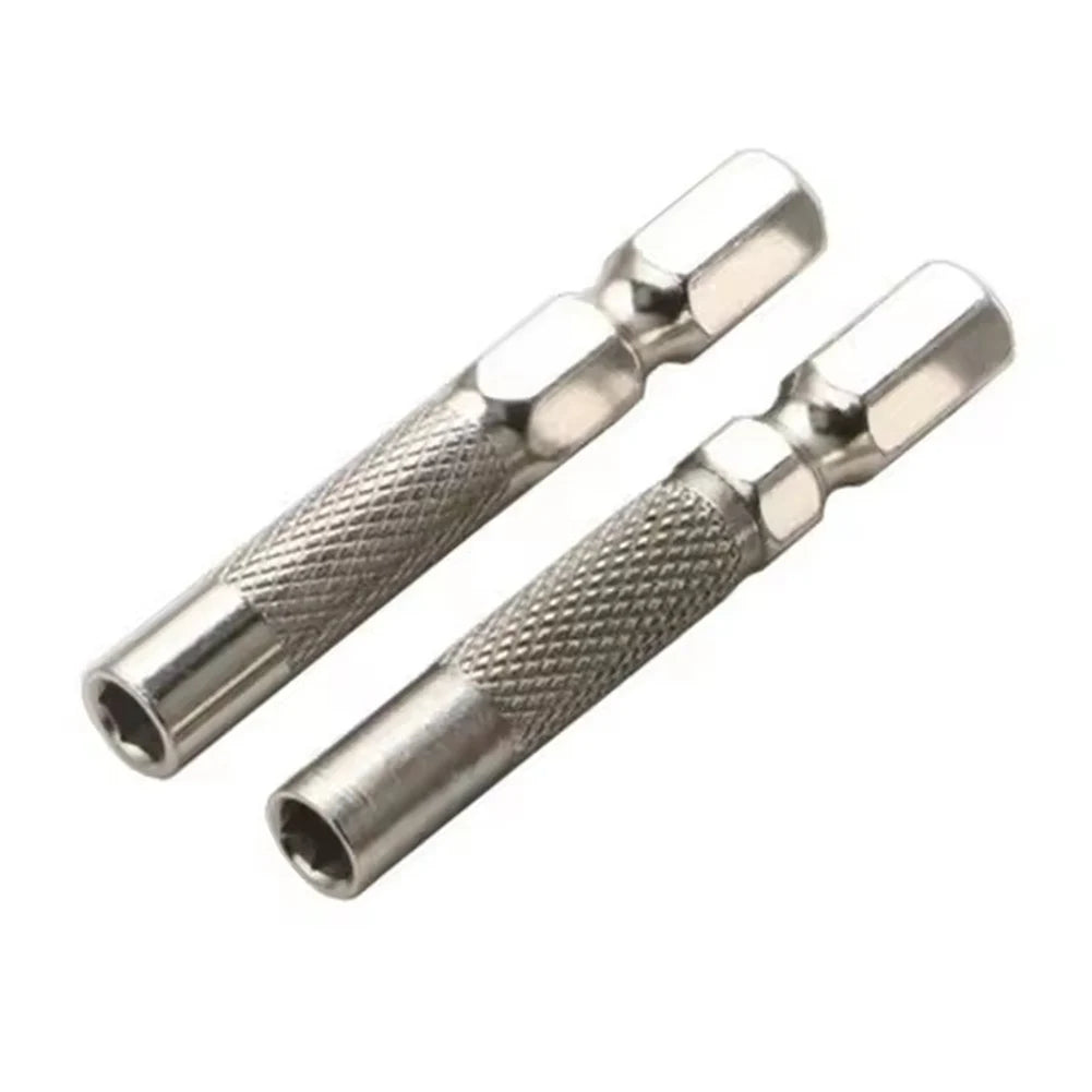6-Pack 1/4" Hex to 4mm Bit Adapter Set | Carbon Steel Screwdriver Bit Adapter Babs