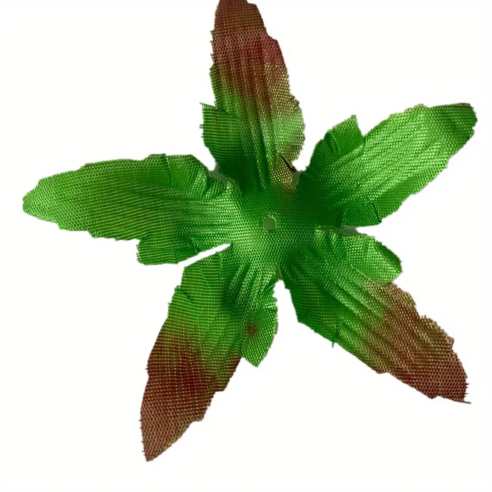 30pcs Artificial Rose Green Leaves for Home & Party Decoration Artificial Floral Decor Babs